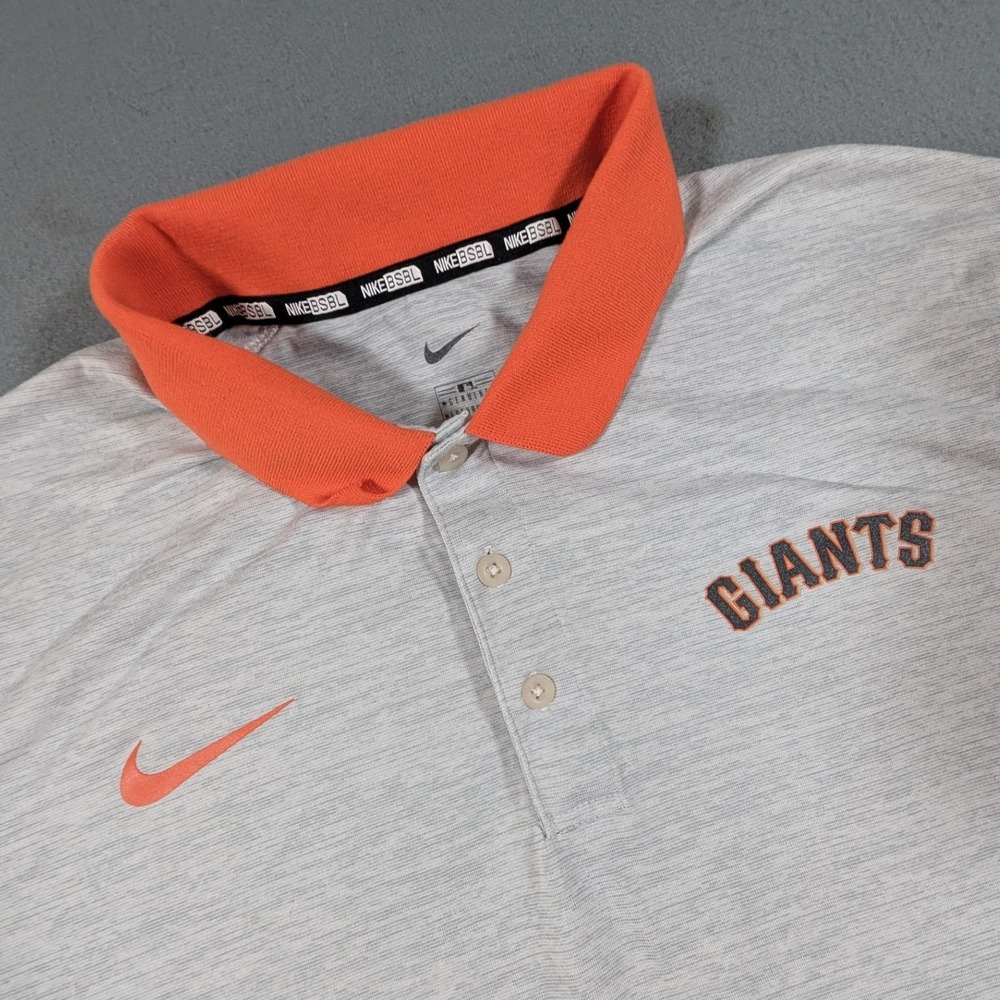 San Francisco Giants Nike MLB Polo Shirt‎ Mens Size Large 34187X-GS2